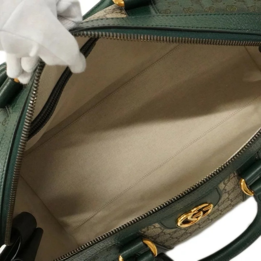Authentic NEW GUCCI savoy GG men’s travel duffle bag with strap - Picture 12 of 15